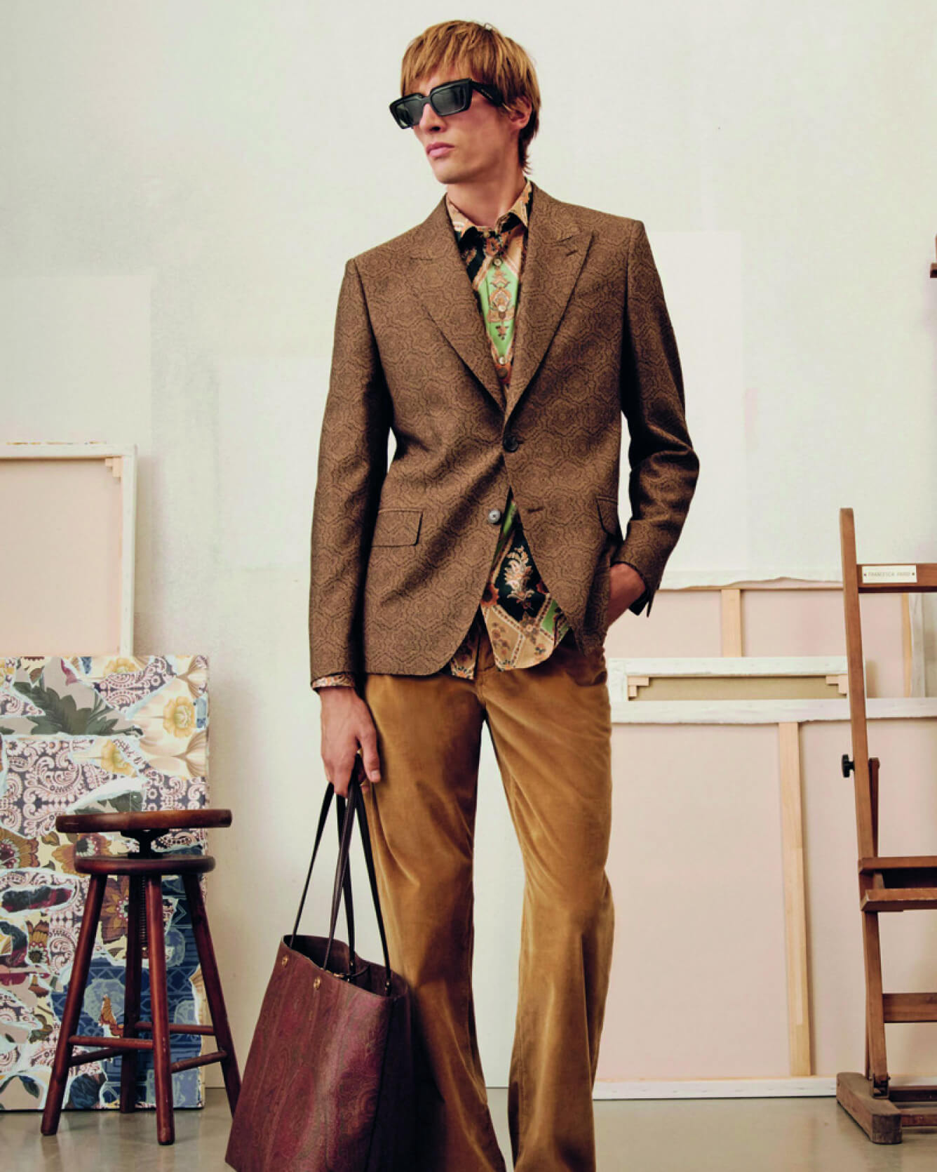 Мужские клубные пиджаки, вязаные жилеты, вельвет